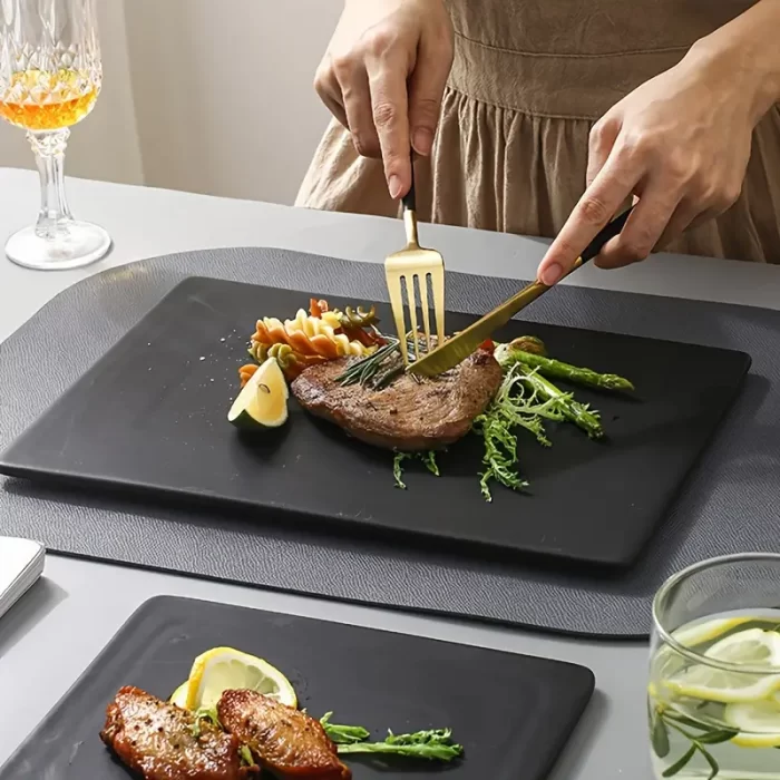 Ceramic Steak Plate
